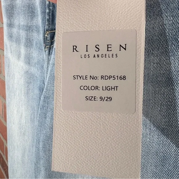 RISEN Crop Flare Jeans - Size 9/29 - Picture 13 of 13